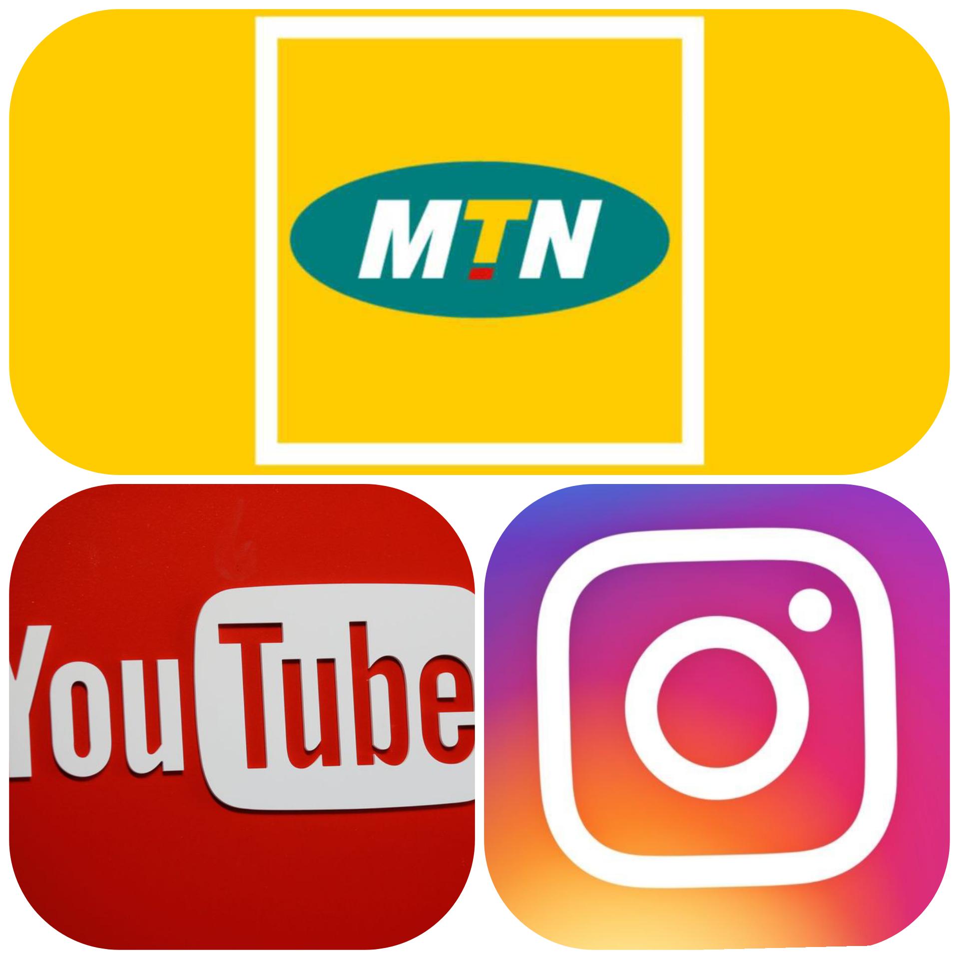 MTN YOUTUBE AND INSTAGRAM PLAN FOR N100