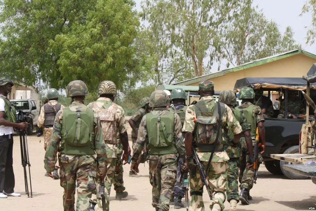 Nigeria Decides: Two stolen Ballot Boxes are Retrieved by Soldiers in Gombe from Thugs.