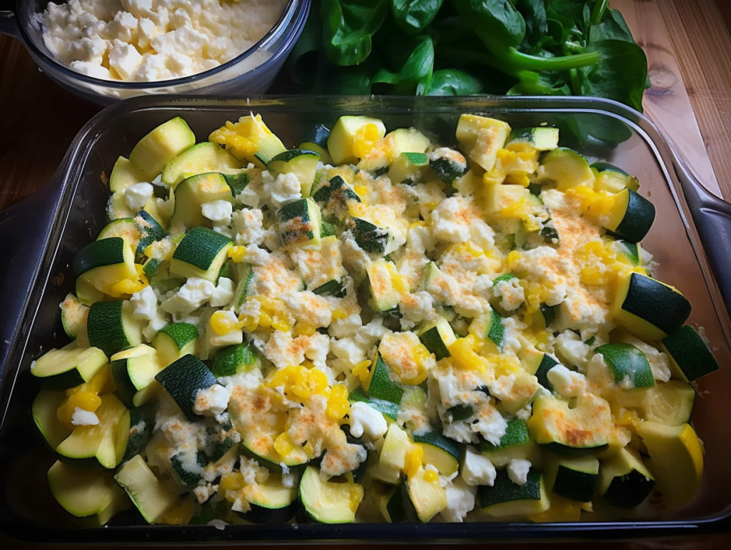Baked Zucchini Casserole Mains JeVibe Recipes