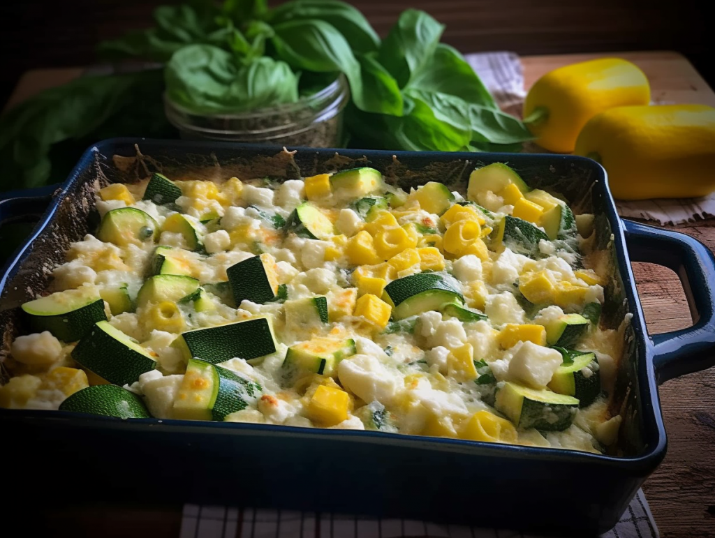 Baked Zucchini Casserole Mains JeVibe Recipes