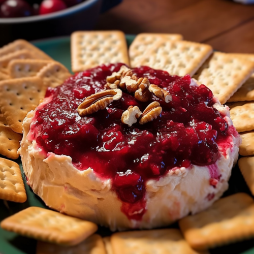 Cranberry Cream Cheese Dip - Sides - JeVibe Recipes