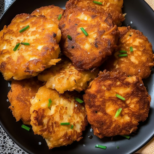 Homemade Crispy Chicken Fritters - Appetizers - JeVibe Recipes