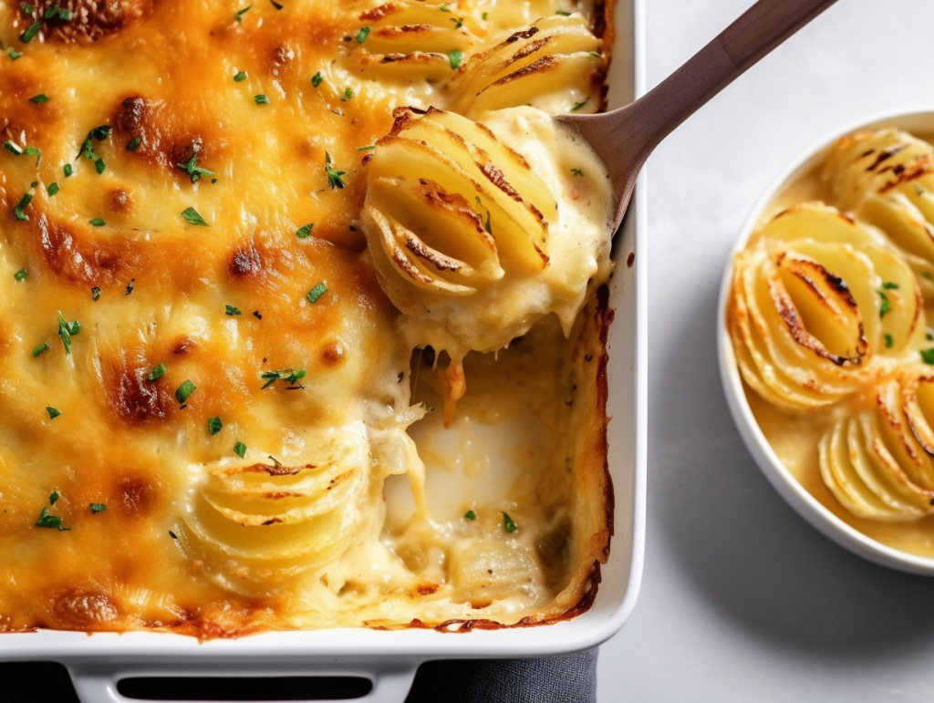 Golden Yukon Potato Gratin Comfort Food with a Twist Sides
