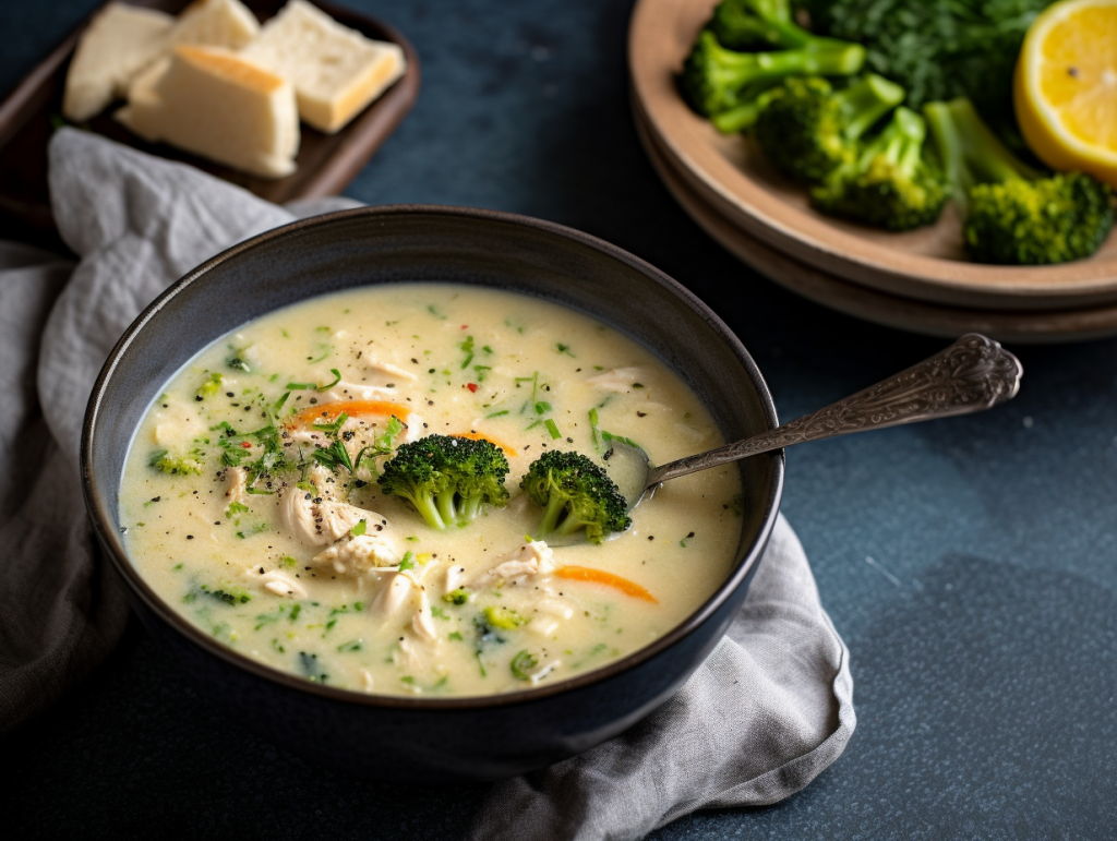 Broccoli Chicken Soup Soups & Stews JeVibe Recipes