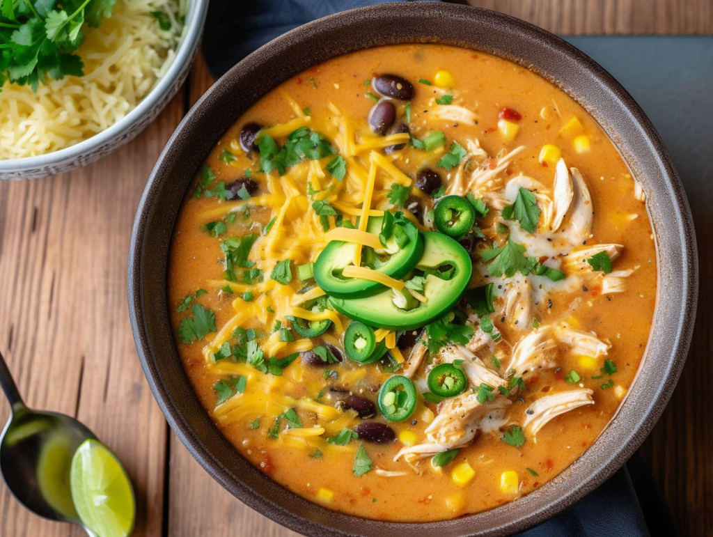 Creamy Chicken Enchilada Soup: A Delicious and Comforting Dish