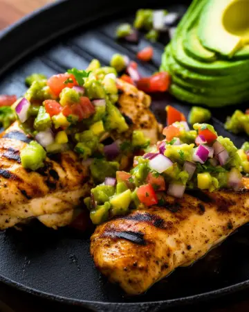Ingredients for Grilled Cilantro Lime Chicken