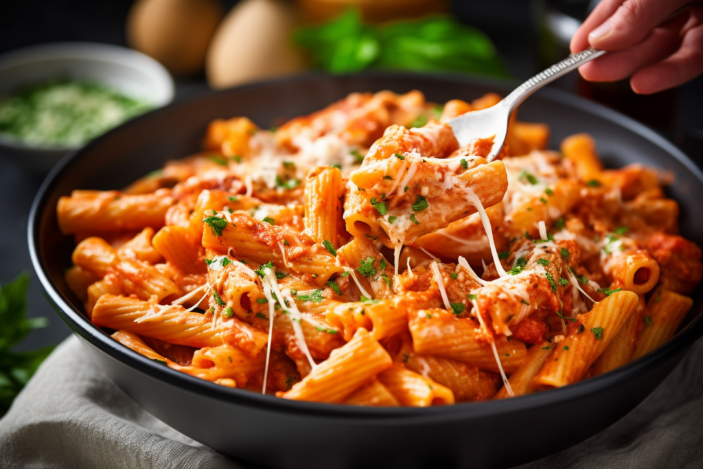 One-Pot Chicken Parmesan Pasta