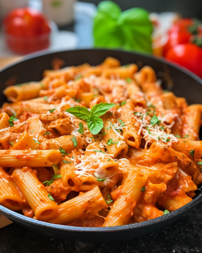 One-Pot Chicken Parmesan Pasta