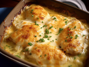 Tender Chicken Delight Recipe | Creamy & Cheesy Delight - Mains