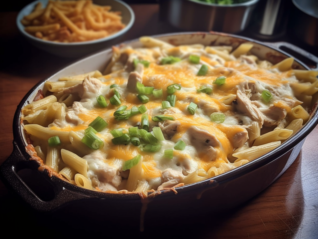 Cheesy Chicken Noodle Casserole - Ultimate Comfort Food - Mains