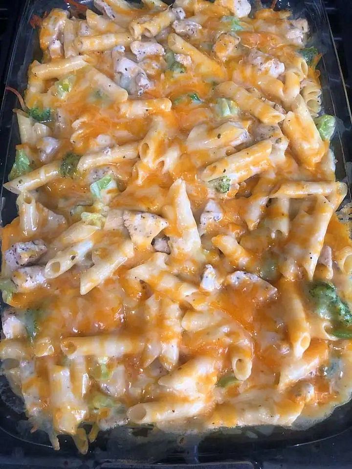 Cheesy Chicken Noodle Casserole - Ultimate Comfort Food - Mains