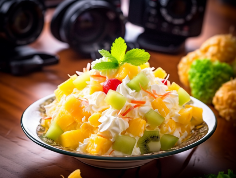 Scrumptious Creamy Pineapple Salad JeVibe Recipes
