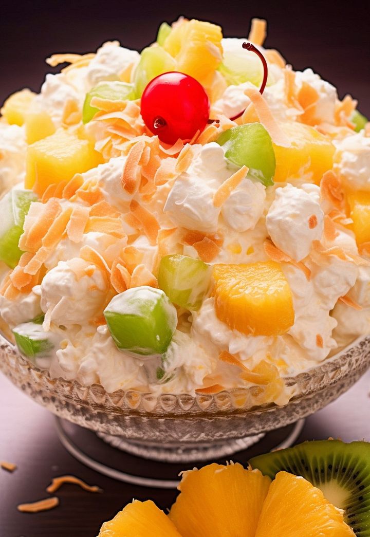 Scrumptious Creamy Pineapple Salad JeVibe Recipes