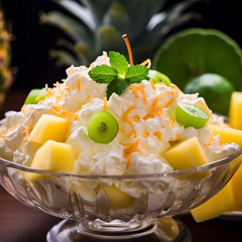 Scrumptious Creamy Pineapple Salad - JeVibe Recipes