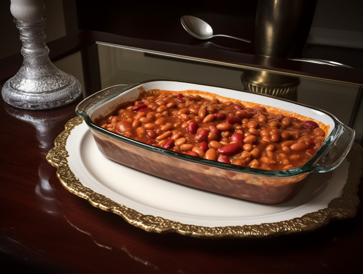 slow-cooked baked beans recipe