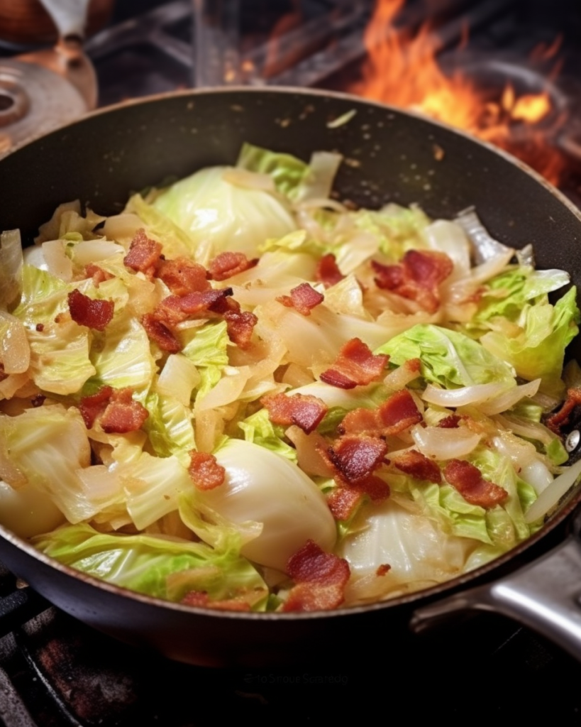 Fried Cabbage with Bacon - Your New Favorite Side Dish