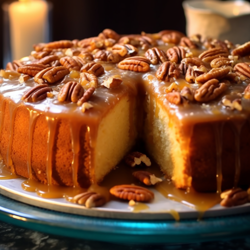 Pecan Cake Sweet Southern Delight! JeVibe Recipes