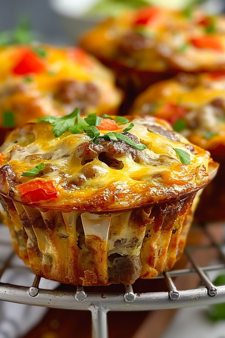 Delicious Easy Sausage Breakfast Muffins for On-The-Go Mornings ...