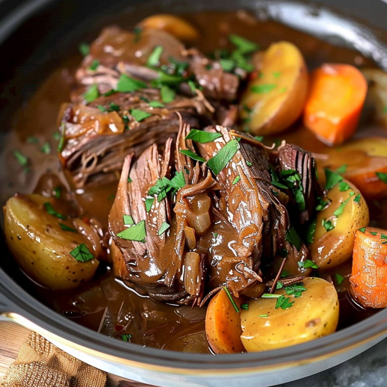 Slow Cooker Pot Roast with Gravy: The Ultimate Comfort Food - JeVibe ...